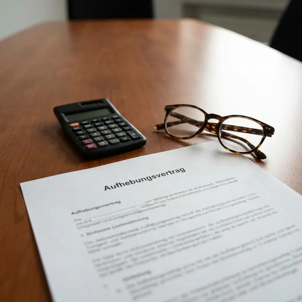 Aufhebungsvertrag prüfen und Abfindung verhandeln