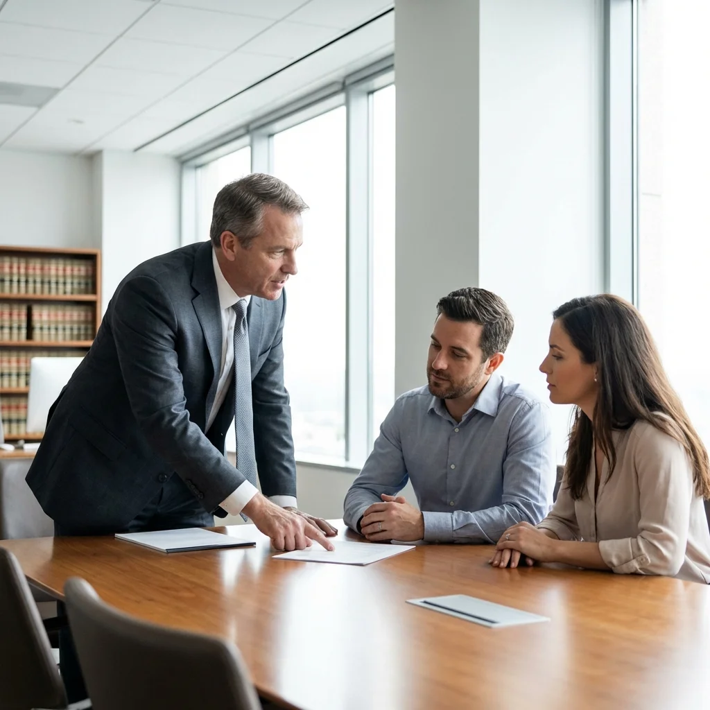 Rechtsberatung in moderner Kanzlei zur Eigenbedarfskündigung einer GbR