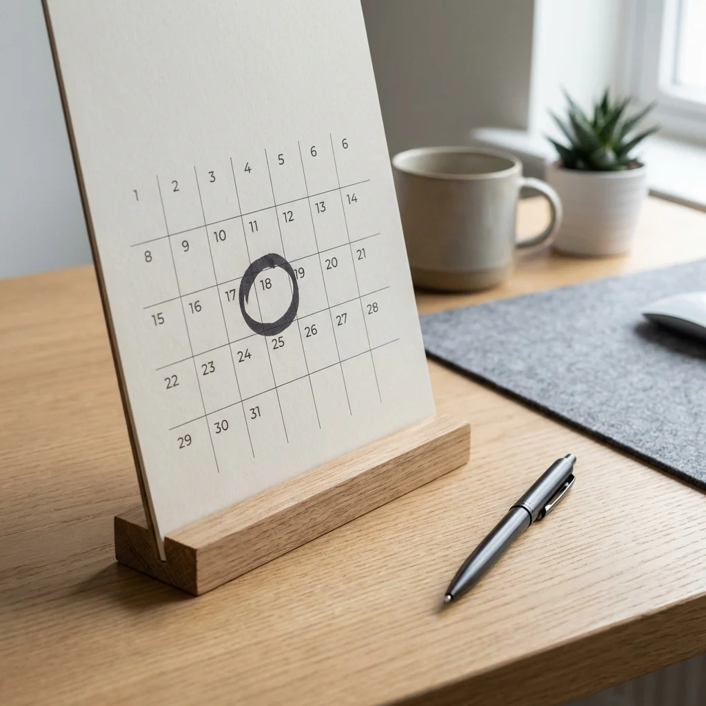 Kalender und Fristen - Planungssicherheit bei Kündigung